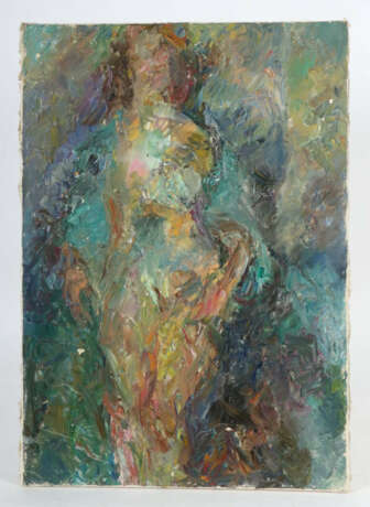 Kurilova, B. russische Malerin des 20. Jh.. ''Die Nackte'', abstrakte … - photo 2 Kurilova, B. russische Malerin des 20. Jh.. ''Die Nackte'', abstrakte … - photo 2