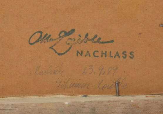 Laible, Otto Haslach im Kinzigtal 1898 - 1962, war ein deutscher Maler… - photo 3