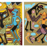 Lilanga, George Kikwetu 1934 - 2005 Daressalaam, Maler und Bildhauer v… - photo 1