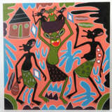 Lilanga, George Kikwetu 1934 - 2005 Daressalaam, Maler und Bildhauer v… - photo 2