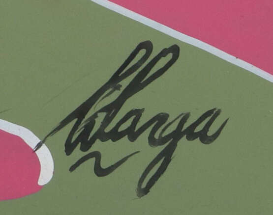 Lilanga, George Kikwetu 1934 - 2005 Daressalaam, Maler und Bildhauer v… - фото 3 Lilanga, George Kikwetu 1934 - 2005 Daressalaam, Maler und Bildhauer v… - фото 3