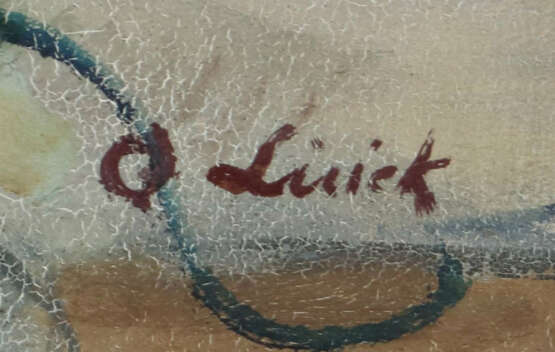 Luick, Otto Ernst Esslingen 1905 - 1984 ebenda, Maler in Esslingen, St… - Foto 3 Luick, Otto Ernst Esslingen 1905 - 1984 ebenda, Maler in Esslingen, St… - Foto 3