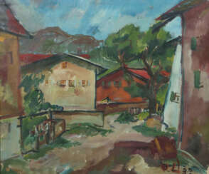 Luick, Otto Ernst (attr.) Esslingen 1905 - 1984 ebenda, Maler in Essli…