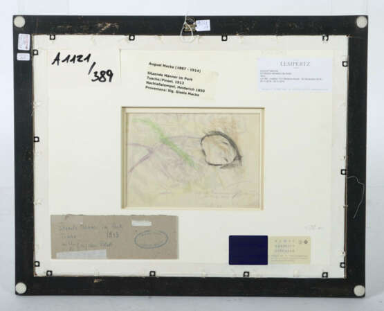 Macke, August Meschede 1887 - 1914 Perthes-lès-Hurlus, deutscher Maler… - фото 3