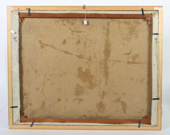 Maler des 20. Jh. ''Feine Gesellschaft'', Herren in Anzügen und Damen … - photo 4