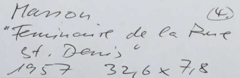 Masson, André Balagny-sur-Thérain 1896 - 1987 Paris, französischer Mal… - photo 4