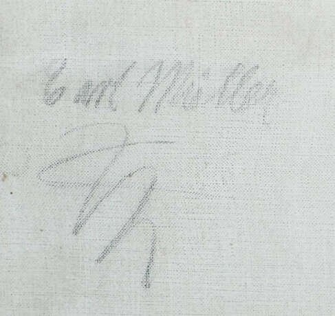 Müller, Carl Otto Coburg 1901 - 1970 München, deutscher Maler. ''Liebe… - photo 3 Müller, Carl Otto Coburg 1901 - 1970 München, deutscher Maler. ''Liebe… - photo 3