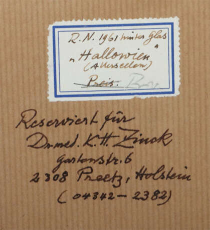 Nägele, Reinhold Murrhardt 1884 - 1972 Stuttgart, Maler und Grafiker, … - фото 4