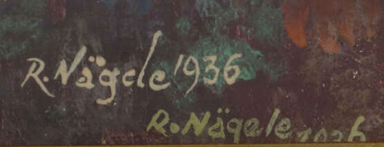 Nägele, Reinhold Murrhardt 1884 - 1972 Stuttgart, war ein deutscher Ma… - фото 3