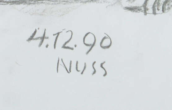 Nuss, Fritz Göppingen 1907 - 1999 Weinstadt-Strümpfelbach, Bildhauer, … - фото 2 Nuss, Fritz Göppingen 1907 - 1999 Weinstadt-Strümpfelbach, Bildhauer, … - фото 2