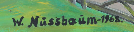 Nussbaum, W. Maler des 20. Jh.. ''Im Nagold-Tal'', Blick in das Tal mi… - фото 3 Nussbaum, W. Maler des 20. Jh.. ''Im Nagold-Tal'', Blick in das Tal mi… - фото 3