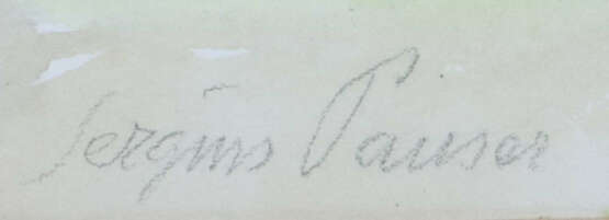 Pauser, Sergius Wien 1896 - 1970 Klosterneuburg, österreichischer Male… - photo 3 Pauser, Sergius Wien 1896 - 1970 Klosterneuburg, österreichischer Male… - photo 3