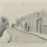 Rombach, H. wohl französischer Maler des 20. Jh.. ''Künstler auf dem M… - photo 1