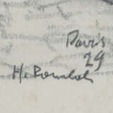 Rombach, H. wohl französischer Maler des 20. Jh.. ''Künstler auf dem M… - photo 3