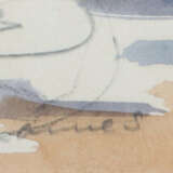 Sass, Johannes 1897 - 1972, deutscher Maler. ''Wehr mit Brücke'', stil… - photo 3