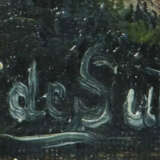 Sutter, Heide wohl Malerin des 20. Jh.. ''Küste mit Boot'', Blick auf … - Foto 3