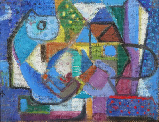 Treichler, Alida Chile 1916 - 1999 Stuttgart, war Malerin ebenda. ''Ko… - photo 1