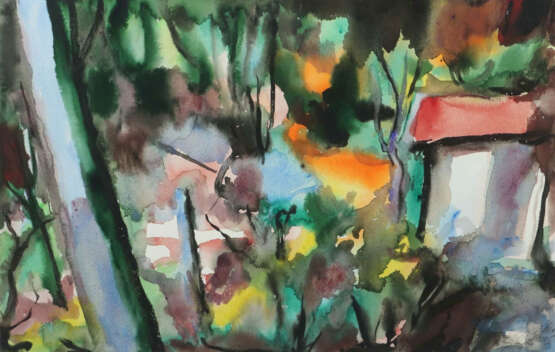 Wais, Alfred Birkach 1905 - 1988 Stuttgart, war Maler, Grafiker und Mi… - Foto 1 Wais, Alfred Birkach 1905 - 1988 Stuttgart, war Maler, Grafiker und Mi… - Foto 1