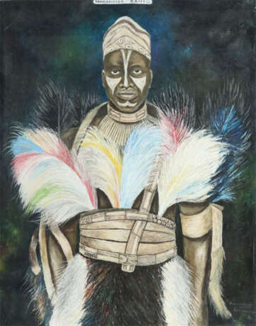 Bush, Mikidadi geb. 1957 in Tanzania, Stamm der Ndowe, stud. im Goethe… - photo 1