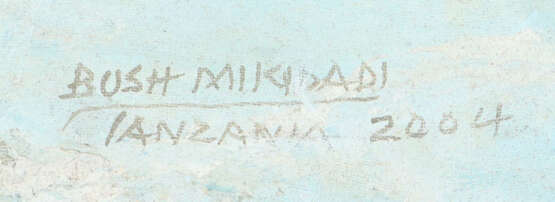 Bush, Mikidadi geb. 1957 in Tanzania, Stamm der Ndowe, stud. im Goethe… - photo 3