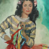 Fuzesi, Lajos Ungarn 1931 - 2008, war eine ungarische Malerin. ''Mädch… - photo 1