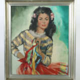 Fuzesi, Lajos Ungarn 1931 - 2008, war eine ungarische Malerin. ''Mädch… - photo 2