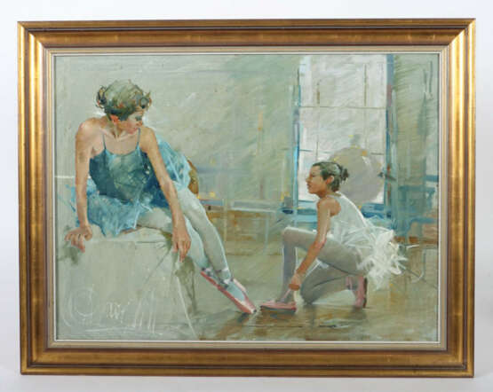 Gaverini, Aldo geb. 1929 in Italien 1929, italienischer Maler. ''Balle… - photo 2 Gaverini, Aldo geb. 1929 in Italien 1929, italienischer Maler. ''Balle… - photo 2