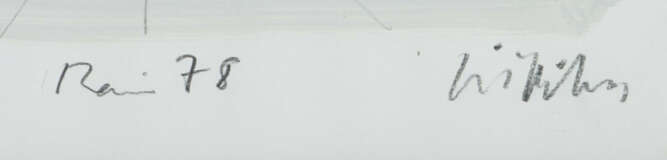 Willikens, Ben geb. 1939 in Leipzig, stud. an der Akad. in Stuttgart b… - photo 3