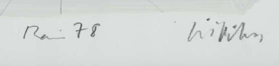 Willikens, Ben geb. 1939 in Leipzig, stud. an der Akad. in Stuttgart b… - photo 3