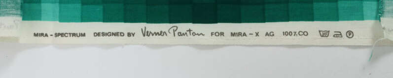 Panton, Verner Dänemark 1926 - 1998, war Architekt und Designer. ''Sto… - Foto 3