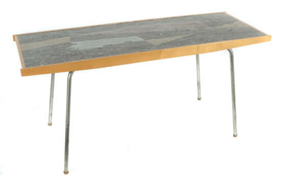 Zimmermann, W. deutscher Kunsthandwerker, Mitte 20. Jh., Mosaiktisch, … - Foto 1 Zimmermann, W. deutscher Kunsthandwerker, Mitte 20. Jh., Mosaiktisch, … - Foto 1