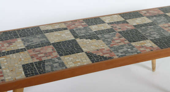 Zimmermann, W. deutscher Kunsthandwerker, Mitte 20. Jh., Mosaiktisch, … - photo 2 Zimmermann, W. deutscher Kunsthandwerker, Mitte 20. Jh., Mosaiktisch, … - photo 2