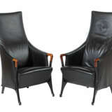 Paar Sessel ''Progetti'' Giorgetti, Italien, 1990er Jahre, Hochlehner,… - фото 1