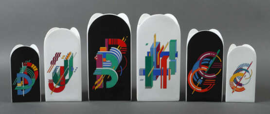 Morandini, Marcello geb. 1940 in Mantua. Sammlung von 6 ''Glück''-Vase… - фото 1 Morandini, Marcello geb. 1940 in Mantua. Sammlung von 6 ''Glück''-Vase… - фото 1