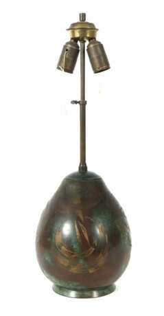 Ikora Tischlampe WMF Geislingen, 1920/30er Jahre, ovoide Form, Messing… - photo 1 Ikora Tischlampe WMF Geislingen, 1920/30er Jahre, ovoide Form, Messing… - photo 1
