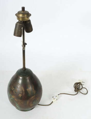 Ikora Tischlampe WMF Geislingen, 1920/30er Jahre, ovoide Form, Messing… - photo 2 Ikora Tischlampe WMF Geislingen, 1920/30er Jahre, ovoide Form, Messing… - photo 2