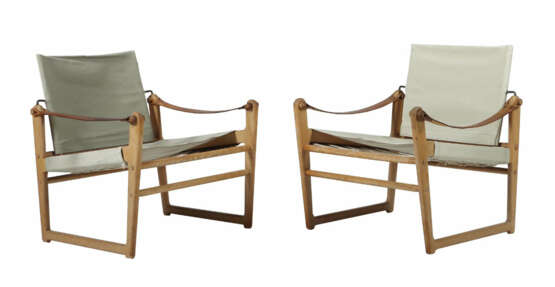 Ruda, Bengt 1918 - 1999, schwedischer Designer, zwei sogen. Safarisess… - Foto 1 Ruda, Bengt 1918 - 1999, schwedischer Designer, zwei sogen. Safarisess… - Foto 1