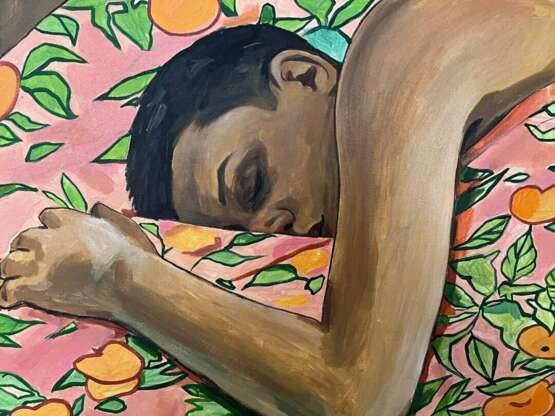 Мальчик в персиках акрил холст на подрамнике Peinture acrylique Saint-Pétersbourg 2025 - photo 2 Мальчик в персиках акрил холст на подрамнике Peinture acrylique Saint-Pétersbourg 2025 - photo 2