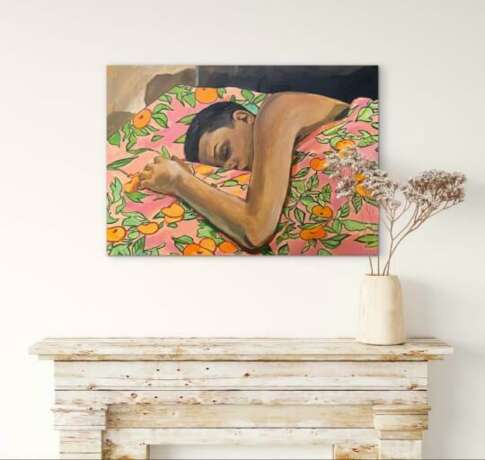 Мальчик в персиках акрил холст на подрамнике Peinture acrylique Saint-Pétersbourg 2025 - photo 3 Мальчик в персиках акрил холст на подрамнике Peinture acrylique Saint-Pétersbourg 2025 - photo 3