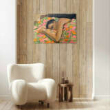 Мальчик в персиках акрил холст на подрамнике Peinture acrylique Saint-Pétersbourg 2025 - photo 4