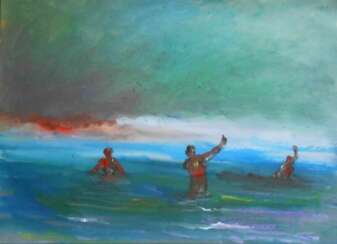 Купание в шторм