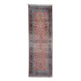 Orientteppich aus Kaschmirseide. 20. Jahrhundert, 270x93 cm. - Foto 1