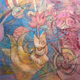 Malchow, Herbert (1942-2015) "Ohne Titel", Öl/ Lw., unsign., beim Künstler erworben, 100x100 cm, ungerahmt (H. Malchow war Landschaftsmaler und Grafiker, Studium an der FHS Heiligendamm und auf Burg Giebichenst… - фото 1