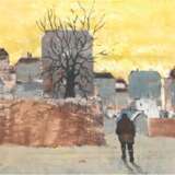 Dänischer Maler um 1900 "Stadtbild" Öl/ Lw., undeutl. sign. u.r., 61,5x79,5 cm - фото 1