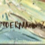 Gundermann, Michael (1945 Brottewitz-tätig in Greifswald) "Ostseebuhnen", Öl/Mp., sign. u. dat. '89 u.r., 40x50 cm, Rahmen - photo 3