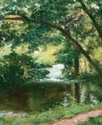 Акварели. Wessel, Erich (1906 Hamburg-1985 ebenda) &quot;Aue bei Ottsen Nordheide&quot;, Öl/ Hartfaser, sign. u.r. und dat. ´82, 26x37 cm, Rahmen