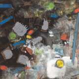 Klein, Dietrich "Moderne Komposition", Mischtechnik, monogr. u.r. und dat. ´06, 40x42 cm, ungerahmt - photo 1