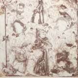 Grunwaldt, Herbert (1928 Bunzlau-2014 Hamburg) "Ohne Titel", Radierung, sign. u.r., 33,5x30 cm, hinter Glas und Rahmen - photo 1