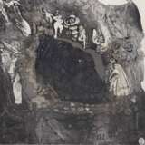 Grunwaldt, Herbert (1928 Bunzlau-2014 Hamburg) "Bornholmisches Trollpaar", Radierung, sign. u.r. und dat. 1982, 29x25,5 cm, hinter Glas und Rahmen - photo 1