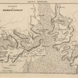 Karte "Schlacht bei Hohenlinden"Stich von Laguillermie u. Ramboz nach Monin, 14x18,5 cm, im Passepartout hinter Glas und Rahmen - фото 1